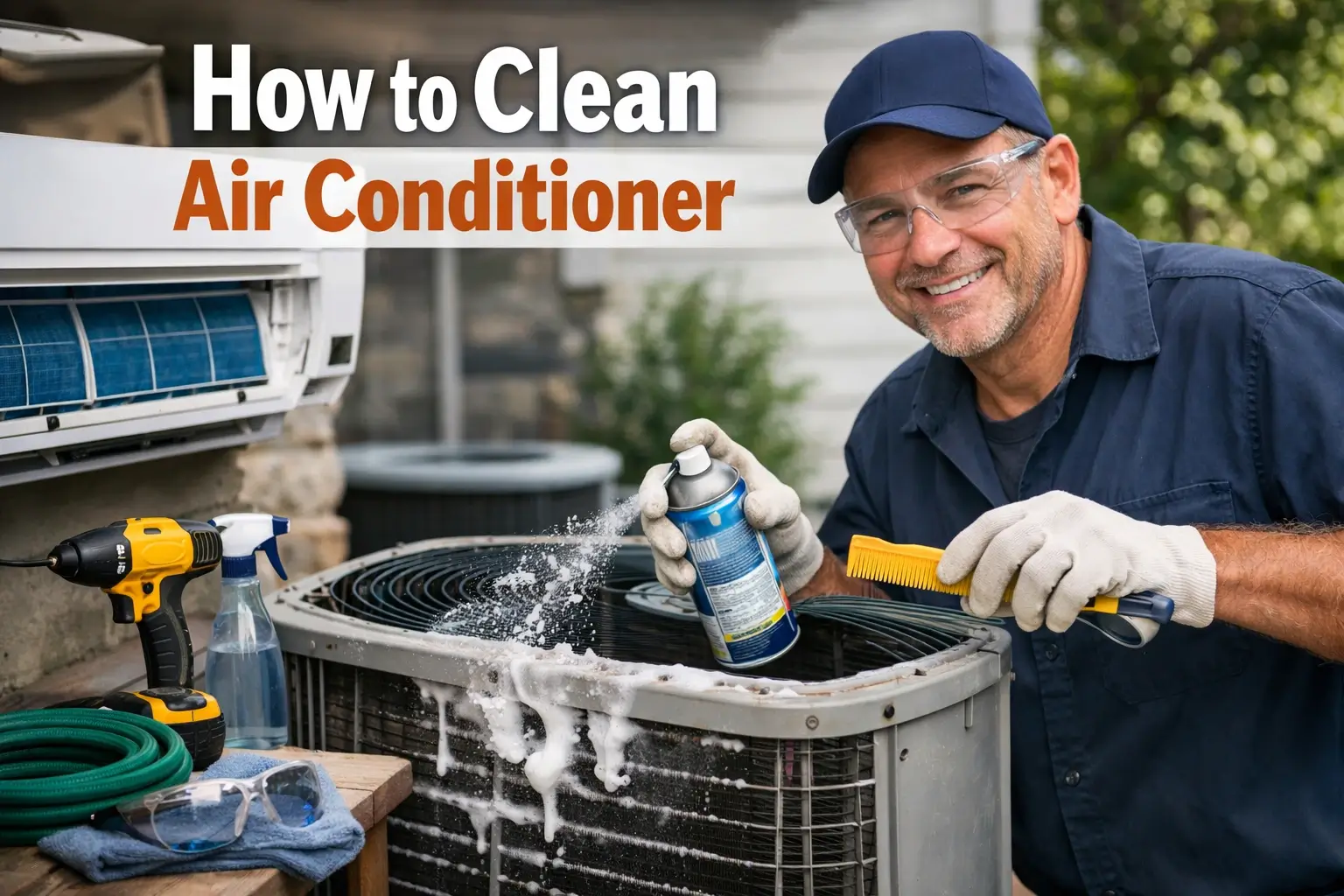 how to clean air conditioner