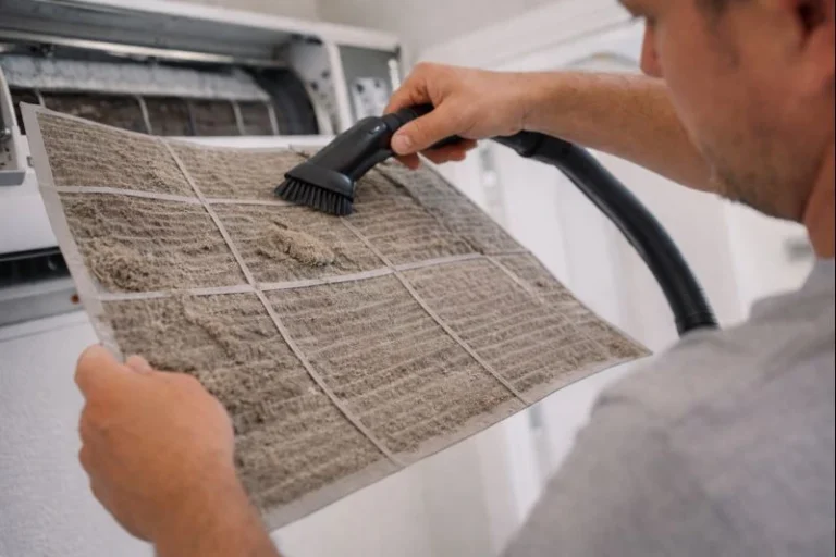 how to clean an ac filter