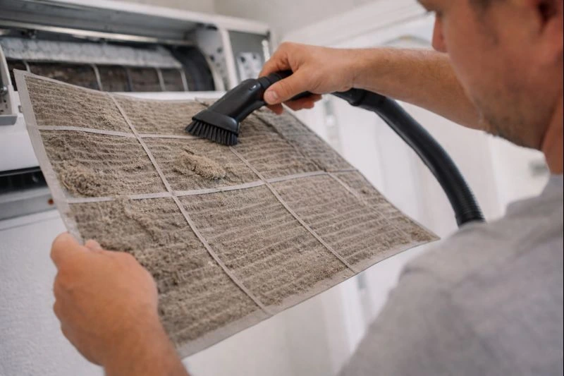 how to clean an ac filter